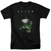Alien Take A Peak Sci Fi Siaubo filmai Retro klasikiniai marškinėliai juodi unisex marškinėliai S