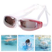 Swim Goggles Adult Water Glasses for Indoor Snorkeling Swimming Pool Black