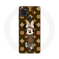 Coque Maniacase pour Samsung Galaxy A21s minnie Disney Lv marron ruda