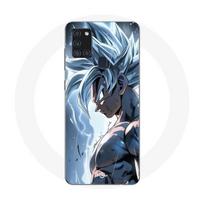 Maniacase case for Samsung Galaxy A21s Songoku ultra instinct