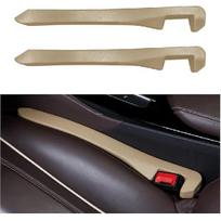 2 vnt. automobilio sėdynės tarpų užpildas, odinis sėdynės tarpo kištukas, užpildantis tarpą tarp sėdynės ir; Konsolė, sėdynės plyšių blokatorius neleis daiktams nukristi, smėlis