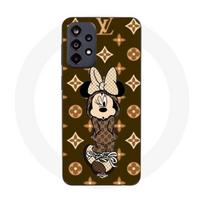 Coque - Maniacase - Samsung Galaxy A52 4G - Minnie Disney - Silicone - Souple juoda