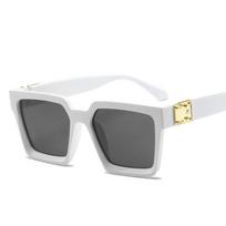 Kvadratiniai saulės akiniai vyrams prabangūs dizainerio vyriški akiniai prabangūs retro aukštos kokybės UV400 Gafas De Sol Hombre As Picture
