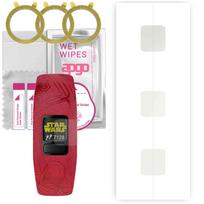 3x apgo Hydrogel Matte ekrano apsauga, skirta Garmin Vivofit junior 2, hidrogelio plėvelė, lanksti, minkštas TPU su pozicionavimo sluoksniu, lengvai montuojamas