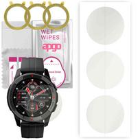 3x apgo Matinis hidrogelio ekrano apsaugas Mibro Watch X1, Hidrogelio plėvelė, Lankstus, Minkštas TPU su padėties sluoksniu, lengvas montavimas