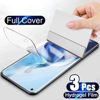 3 vnt. hidrogelio plėvelė, skirta Oppo A96 A74 A54 A94 ekrano apsauga, skirta Oppo A 74 96 94 54 5G apsauginė plėvelė, ne stiklinė For Oppo A94 gryna