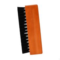 Record Cleaning Brush Anti Scratch Dust Removal Portable Needle Cleaner Wooden Handle Soft