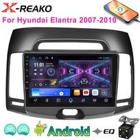 REAKOSOUND Android 12 2Din Car Radio Multimedia Video Player for Hyundai Elantra 4 HD 2006-2012 Navigation GPS Auto Stereo Carplay 2+32CP+4led