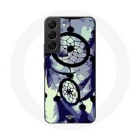 Case for Samsung Galaxy S21 FE Dreamcatcher purple gray and black