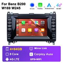 REAKOSOUND Android 2DIN Wireless Carplay AUTO Automobilinis stereofoninis radijas GPS DSP BT Call WIFI grotuvas skirtas Mercedes Benz E Class B200 8-Core 4+64