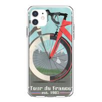 For iPhone 10 11 12 13 Mini Pro 4S 5S SE 5C 6 6S 7 8 X XR XS Plus Max 2020 tour-de-france-Bike-cycling-Poster Cell Phone Case iPhone 13 Mini gray