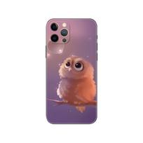 Animal Owl phone case for iphone 5 5s 2020se 6 6s 7 8 plus x 10 XR XS 11 12 13 mini pro MAX black tpu back cover iphone 5 5S SE 2016