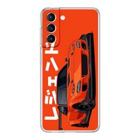 JDM Tokyo Drift Sportinio automobilio telefono dėklas Samsung Galaxy S22 5G S20 Ultra S21 FE 5G S10E S9 S8 S10 Plus Note 20 10 skaidrus dėklas Samsung S8