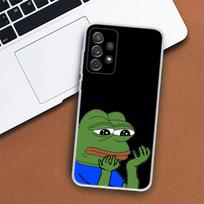 Cute Frogs Party Sad Pepe telefono dėklas, skirtas Samsung Galaxy A51 A71 A50 A70 A40 A30 A20E A10 A41 A31 A21S A11 A01 A6 A8 + A7 A9 Plus Samsung A51 4G
