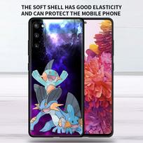 Case For Samsung Galaxy A50 A20e A70 A10 A40 A20s A10s M30s M23 M51 M31s Black Soft Phone Cover Pokemon Cute Pikachu Samsung A70