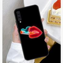 Sexy Red Lips telefono dėklas, skirtas Samsung Galaxy A50 A70 A02S A20S A21S A52S A12 A32 A52 A72 A51 A71 dangtelis Samsung A72 pink