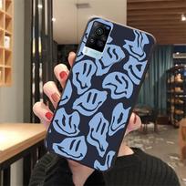 Trippy Smiley Phone Case for VIVO V21E V21 V23 V23E V2109 Y53S Y33S Y55 Y76 Y31 Y21 Y72 Y01 Y21S Y11S Funda Coque VIVO Y11S yellow