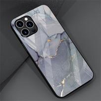 Marmuro rašto 3 stiklo dėklas Apple iPhone 13 Pro 11 14 12 7 8 Plus SE 2022 XR X XS Max 6 6S Grūdinto stiklo telefono dėklas iPhone 14 Pro Max gray