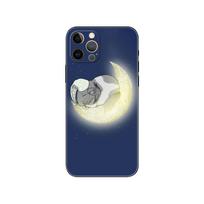 Cute Cartoon Chinchilla phone case for iphone 5 5s 2020se 6 6s 7 8 plus x 10 XR XS 11 12 13 mini pro MAX black tpu back cover iphone 13pro MAX white