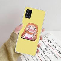 Himouto Umaru-chan Phone Case For Samsung Galaxy S9 S10 Plus S10E S20FE A71 A51 A21S Clear Silicone Transparent Phone Cover Galaxy S20 fe black