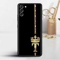 Rose Gold 26 Letters M R P Z Case For Samsung Galaxy S22 S21 S20 FE S10 S9 Plus S8 Note 20 Ultra 10 Plus Soft Phone Shell Samsung S21 5G