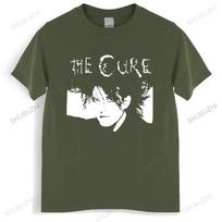 Mados prekės ženklo marškinėliai Unisex 1986 Robert Smith Juodi marškinėliai Vidutinio dydžio medvilniniai marškinėliai unisex marškinėliai paaugliams šaunūs viršutiniai drabužiai L