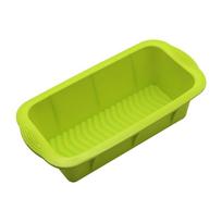 Silicone Bread Loaf Pan Bread  Rectangle Non-Stick Baking žalia