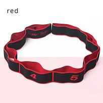 Yoga Stretching Belt Dance Stretching Band Loop Yoga Pilates Fitness Tension Belt Digital Stretch Elastic Band Resistance Band
