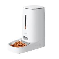 Pet Automatic Feeder Dog Cat Universal Iintelligent Stainless Steel Double Bowl Feeding with Wifi 4L WIFI