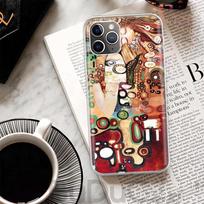 Kiss by Gustav Klimt Desig Cover For iPhone 14 11 13 Pro 12 Mini Apple Phone Case X XR XS Max 7 Plus 6 8 6S SE 2020 5 5S Art iPhone 14 white