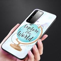 Funny Travel Map Phone Case For Samsung Galaxy S20 S21 FE S10 Lite Note 20 10 Lite S8 S9 S10E S10 Plus Ultra Black Soft Cover Samsung S21