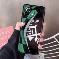 Demon Slayer Color Funda Case For Xiaomi Mi 11 Lite 5G NE 11T Pro 10T 9T Note 10 12 12X 12S Ultra Soft Silicone Capa Phone Cover Mi Note 10 Pro yellow