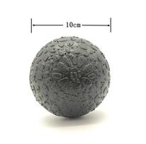 Masažo kamuoliukas Dvigubas Lacrosse Ball Mobility Žemės riešutų kamuolys, skirtas savaiminio miofascialinio atpalaidavimo giliųjų audinių masažo įrankiui gray