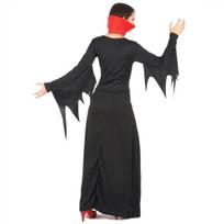 Vampyro kostiumas moterims, Drakulos kostiumas, vienas dydis black