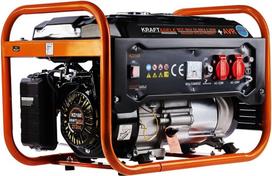 Benzininis vienfazis elektros generatorius KRAFT&DELE 3500W 12 / 230V / 7AG KD160
