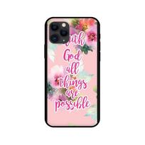Black tpu case for iphone 5 5s se 2020 6 6s 7 8 plus x 10 XR XS 11 12 mini pro MAX back cover caliber bible Quotes iphone X