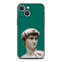 Mona Lisa Van gogh Oil Painting Art Luxury Phone Case For iPhone 13 15 14 12 11 Pro MAX XR X SE XS 7 8 Plus Soft Black Cover iPhone 13 Pro black