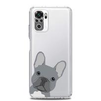 Mopso šuo prancūzų buldogas skaidrus telefono dėklas, skirtas Xiaomi Redmi Note 12 10C 10 11 9 8 Pro Plus 9S 7 8T 9T 9A 8A 9C K50 K40 žaidimų dangtelis Redmi Note 9
