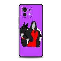 For Xiaomi Mi 13 12T 12 Lite 11 Ultra 10T 11X 11T Pro 9T Phone Case The Great beauty horse Poco X3 NFC X4 F3 F4 M3 M4 5G Cover Xiaomi 12 Pro purple