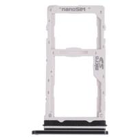 Nano SIM kortelės dėklas + Micro SD kortelės dėklas, skirtas LG G8X ThinQ / V50S ThinQ 5G LM-V510N, LMG850EMW, LM-G850 (Juoda) juoda