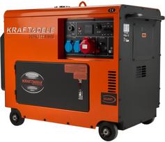Dyzelinis trifazis elektros generatorius KRAFT&DELE 7000W 12/230/400V (KD121 2K)