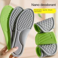 Summer Insoles for Men and Women Absorb Sweat, Breathable and Soft Soles for Comfortable Men's Sports Insoles, Anti Slip and Sweat Resistant Feet 35-36