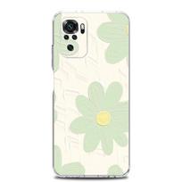 Phone Case For Xiaomi Redmi Note 13 12 5G 9S 9 8 10 11 Pro Plus 4G 9T 13C 12C10C 9C 9A 7 Clear Cover love flower Art Redmi Note 9T white