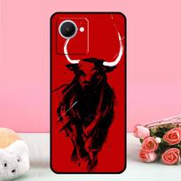 Bullfight Bull Fighter For Realme 12 Pro Plus 9 10 11 GT5 Pro GT Neo5 C21Y C25s C30 C31 C33 C35 C51 C53 C55 Case Realme 12 Pro brown