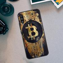 Bitcoin BTC Case For Huawei Nova 10 9 SE 3i 7i 11i 11 Pro 5T Y60 Y61 Y70 Y90 Y91 P20 P30 P40 Lite Cover P Smart 2019 gray