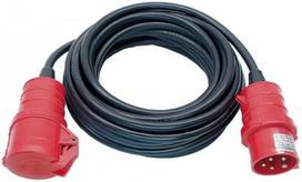 Trifazis ilgiklis H07RN-F 5G1.5 neoprenas, lauko darbams 10m 400V/16A, IP44, Brennenstuhl