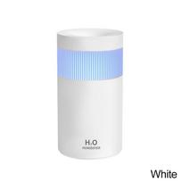USB oro drėkintuvo aromato difuzorius su LED šviesa 300ml Ultragarsinis Cool Mist Maker Fogger LED eterinių aliejų difuzorius namams balta