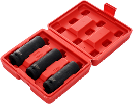 Smūginės galvutės 3 vnt. 1/2", ilgis 78 mm, KD11750