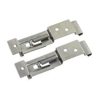 2 vnt. Priekabos Transporto priemonės Automobilio Valstybinio numerio spyruoklinis nerūdijančio plieno laikiklis Stovas Rėmas Laikikliai Sunkvežimio numerio ženklo spaustukai