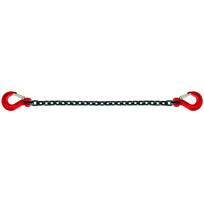 Tempimo grandinė su karabinais 6.25t 3.5m x10mm